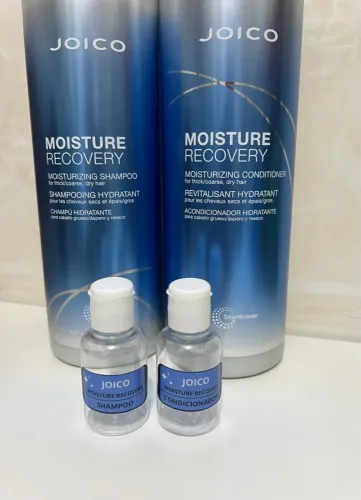 Kit Shampoo e Condicionador Joico Profissional Moisture Recovery 30ml cada
