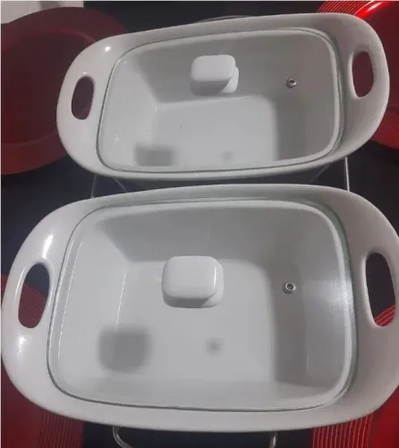 Travessas de cerâmica (Rechaud) da linha CorningWare Etch
