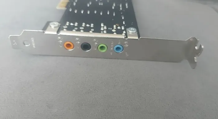 Placa de Som PCI - Qualidade de Áudio Superior