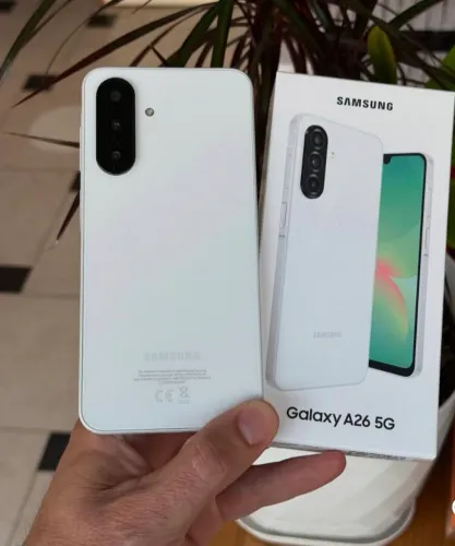 Samsung Galaxy A26 5G 256Gb/8Ram Branco+ entrega grátis