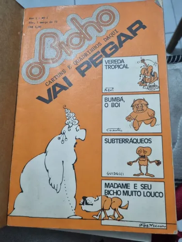 O Bicho cartoons brasileiros - coleção completa