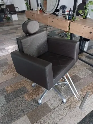 Cadeira de Salão de Beleza estilo hidráulica Quilted Diamond