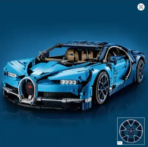 Carro LEGO Technic Bugatti Chiron - 3599 peças - Lacrado
