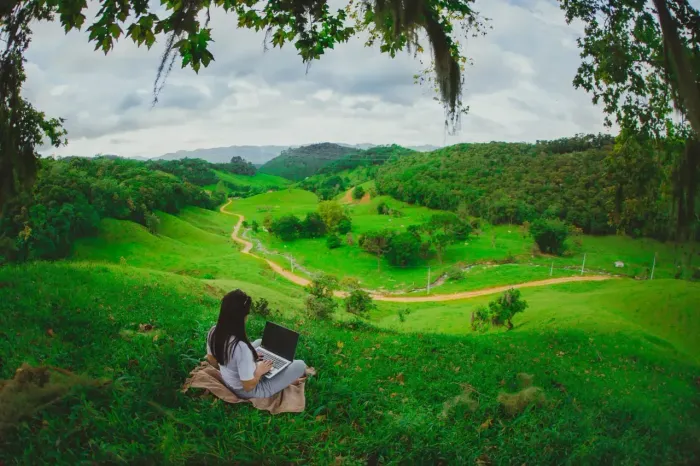 Sitio com linda vista em Águas Mornas - SC