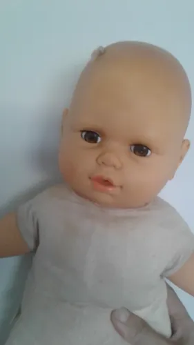 Bebe antigo Olhos castanhos Estrela anos 80