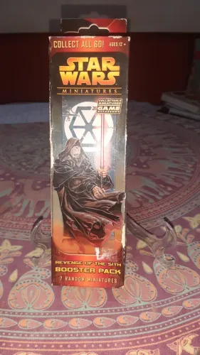 Jogo RPG - Booster Star Wars - Revenge of the Sith - Lacrado e Raro