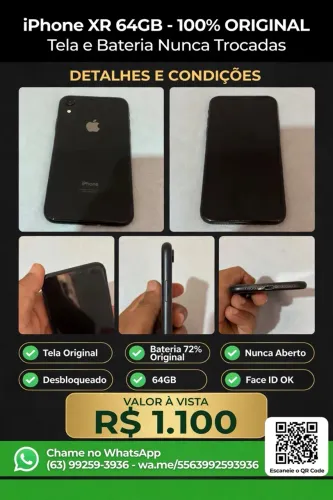IPHONE XR 64gb