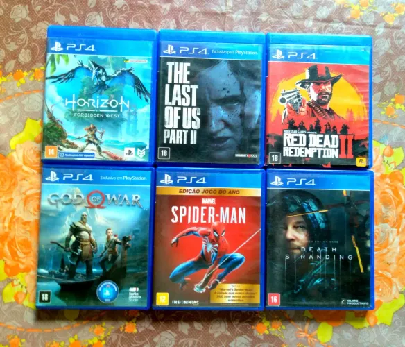 ? Jogos de PS4 Originais em Ótimo Estado