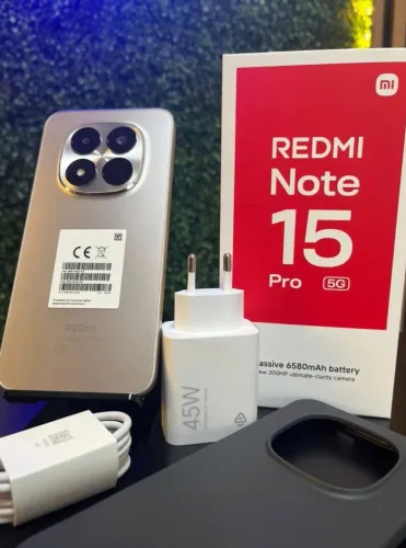 Redmi Note 15 Pro 5G 8ram 512gb - Titanium