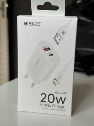 Carregador Hrebos 20w Iphone Usb Lightning