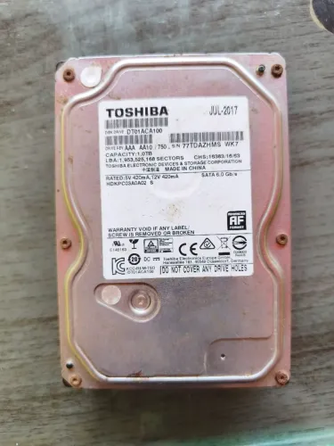 HD 1tb 100% saudável | testado e com garantia