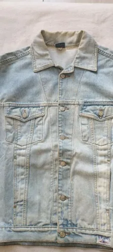 Jaqueta Jeans Vintage Grossa