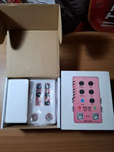 Pedal de Delay D7 X2 Mooer