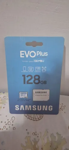Cartao de memória Samsung 128gb evo plus original