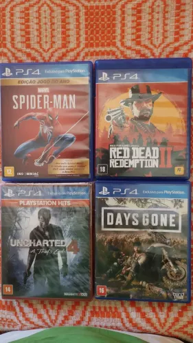 Jogos ps4 e ps5