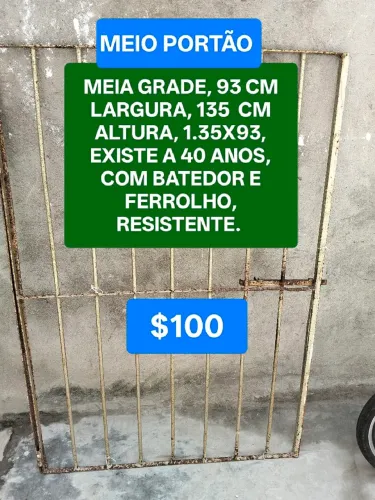 Portão de ferro 