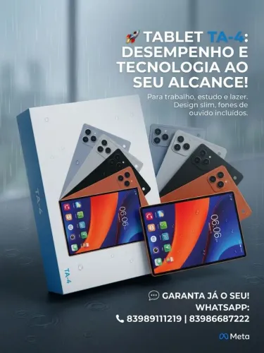 Tablet 1° de luxo.
