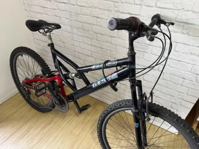Bicicleta Bike GTS Suspensão dupla Pneu Novo