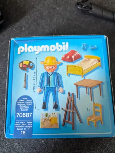 Playmobil - Van Gogh - O quarto - Lacrado
