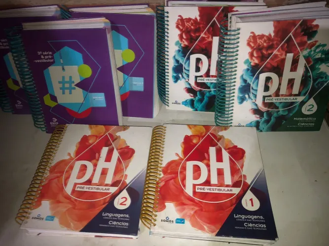 Livros pré vestibular