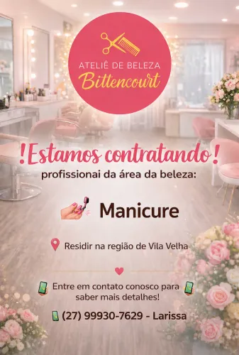 VAGA PARA MANICURE