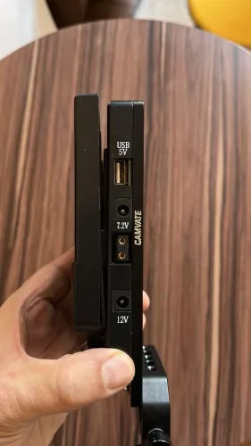 Baseplate Camvate V-Mount com Adaptador NP