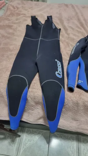 Roupa de borracha 5mm cressi tamanho pp