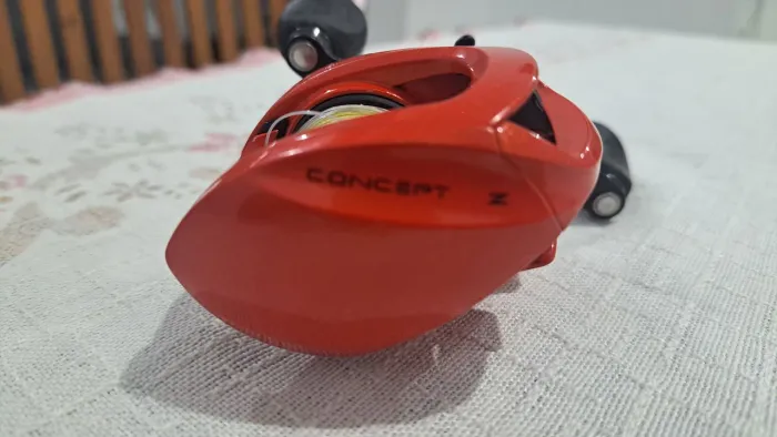 Carretilha Concept Z, toda revisada recentemente.