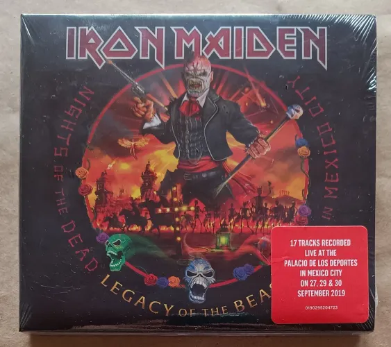 CD Iron Maiden (Duplo, Lacrado e Importado)