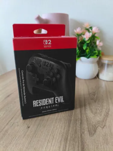 Pro Controle Nintendo Switch 2 Edição Resident Evil