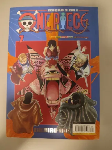Livro 3 em 1 one piece vol 7