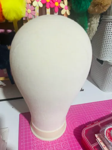 Cabeça de manequim para tiaras,cabelos /fotos