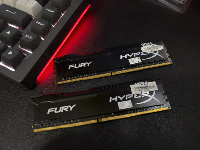 Kit de memória DDR4 HyperX Fury 8GB 