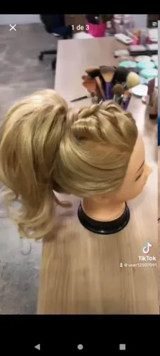 Treino de penteado /BONECA