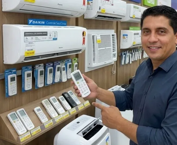 _Controle remoto para ar condicionado