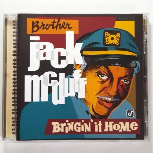 Cd Jack McDuff, Bringin' It Home. Importado, seminovo, mídia intacta.