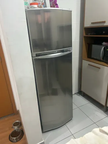 Geladeira inox