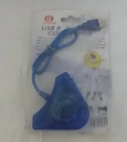 Conversor de Controle Playstation 1 e 2 para PC USB