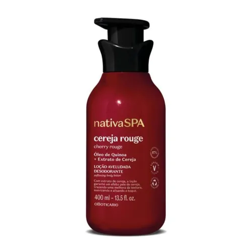 Creme Cereja Rouge Nativa SPA 400ML