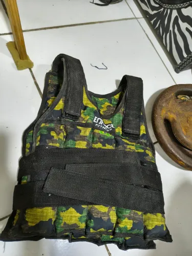 Colete de 10kg para treino físico 