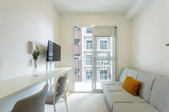 Apartamento com 1 Quarto para alugar, 28m² - Chácara Santo Antônio