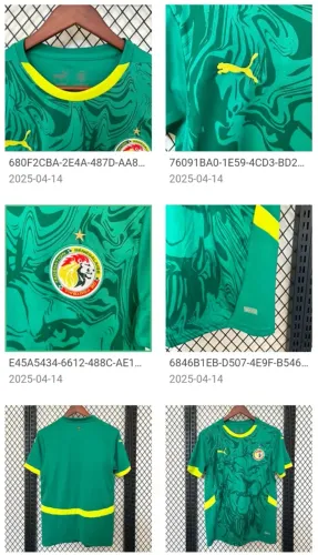 Camisa de time de futebol da seleção de Senegal