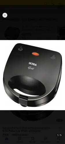 Sanduicheira grill ultra
