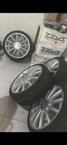 Rodas power tech 20 pneus novos