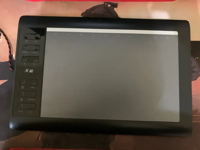 Mesa Digitalizadora 10moons 1060plus Black