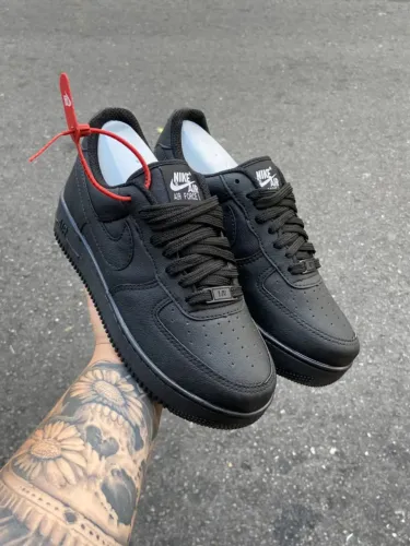 Tênis Nike Air Force One All Black Premium Masculino