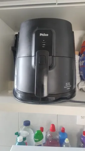 Fritadeira Air Fryer Pfr15pg Gourmet 4,4l Black Philco 127v