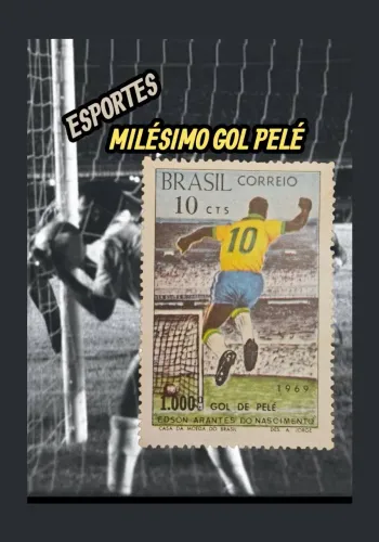 SELO MILÉSIMO GOL DE PELÉ - 1969