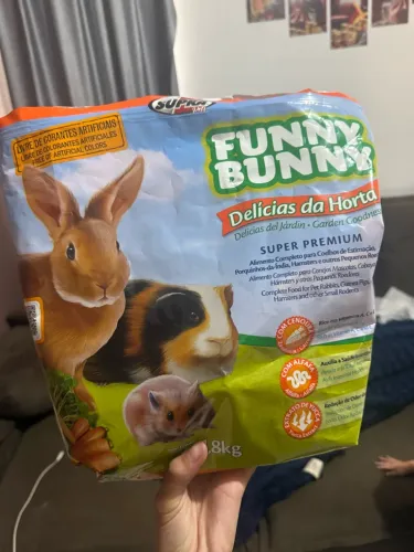 DOAÇÃO DE RAÇÃO PARA ROEDORES