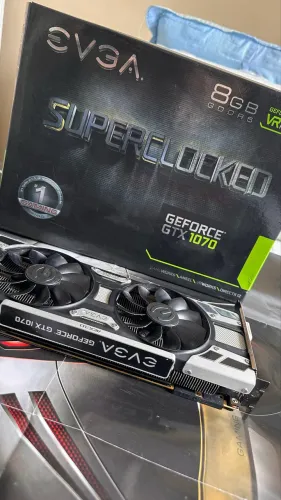 Placa de Vídeo GTX 1070 8GB